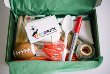 Load image into Gallery viewer, Football STEAM Kick-Off (5 STEM &amp; arts experiences in 1 box)
